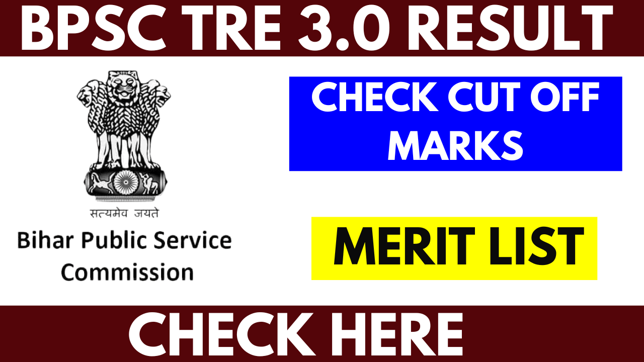 BPSC TRE RESULT 2024